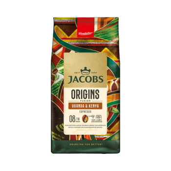 Jacobs Origins Uganda und Kenya Espresso, Ganze Bohne, 1kg